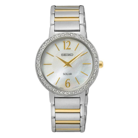 Image of Watches. Productname: Seiko Two Tone Women's Watch SUP469P in Watch colour by brand - Seiko