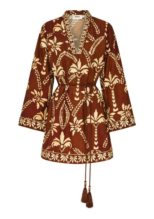 Image of Dresses. Productname: Deia Print Mini Dress | MOS The Label in Deia Print colour by brand - MOS The Label