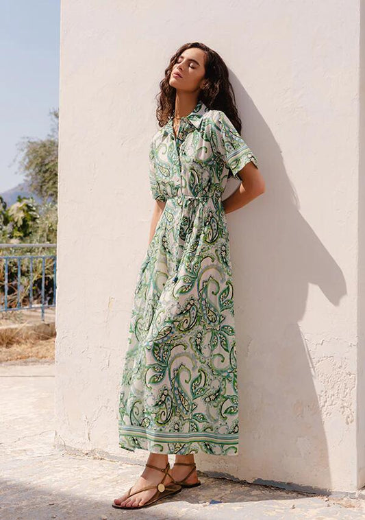 Image of Dresses. Productname: Tara Print Shirt Dress | MOS The Label in Tara Print colour by brand - MOS The Label