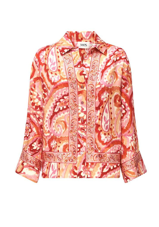 Image of Blouses. Productname: Serena Print Blouse | MOS The Label in Serena Print colour by brand - MOS The Label