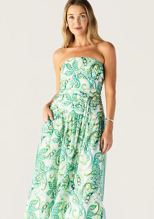 Image of Dresses. Productname: Tara Print Strapless Dress | MOS The Label in Tara Print colour by brand - MOS The Label