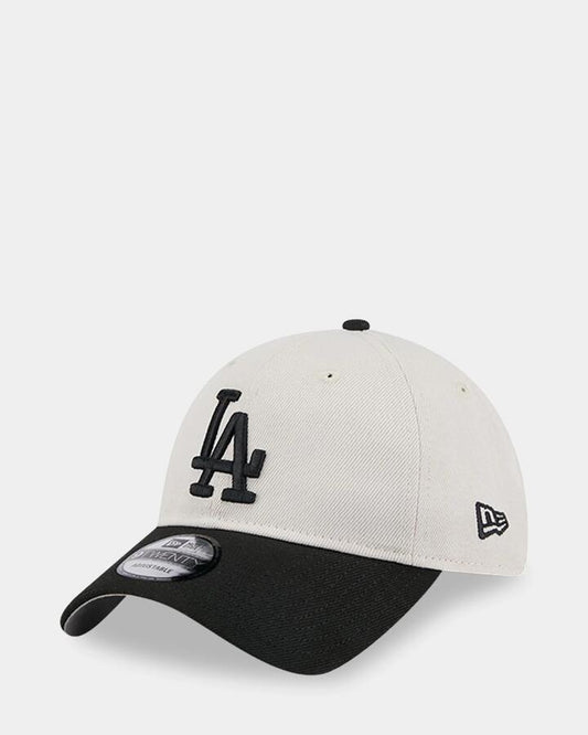 Image of Hats. Product name - New Era 9Twenty Los Angeles Dodgers Cap Black in Black colour by brand - New Era