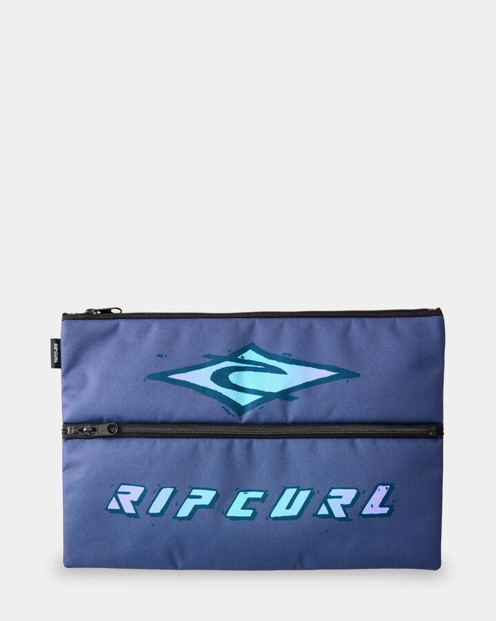Image of Accessories. Productname: rip Curl X-Large Pencil Case Blue - in Blue colour by brand - rip Curl