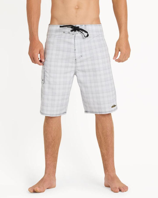 Image of Swimwear. Product name - Quiksilver Mens Mercury 21" Boardshorts Grey Violet in Grey Violet colour by brand - Quiksilver
