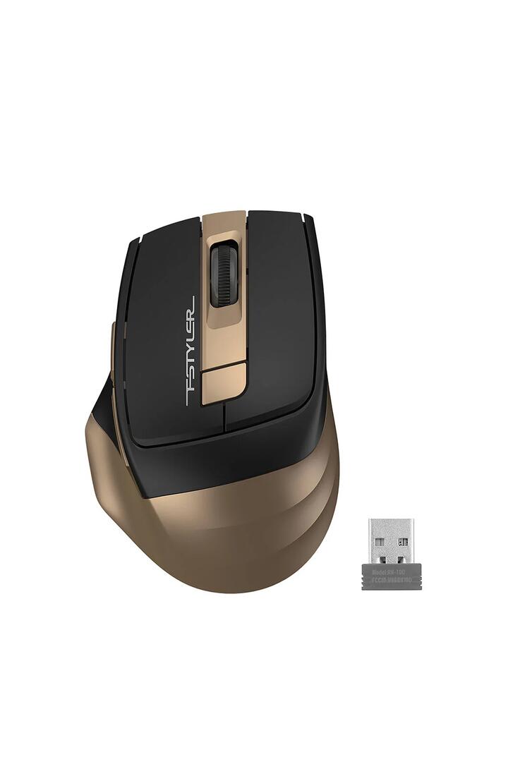 Image of Electronics Accessories. Productname: FG35 Nano Receiver Optical Mouse (Bronze) in Bronze colour by brand - A4Tech