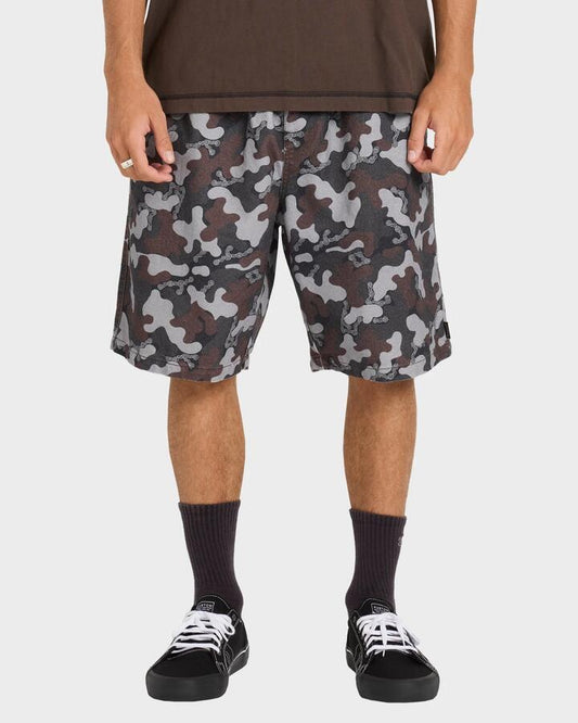 Image of Accessories. Product name - Billabong Mens Otis Jimmy 21" Walkshorts Black - in Black colour by brand - Billabong