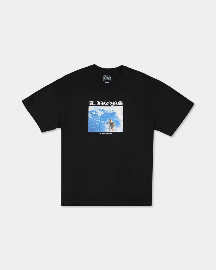 Image of T-Shirts. Product name - Billabong Mens A.I Forever T-Shirt Black in Black colour by brand - Billabong