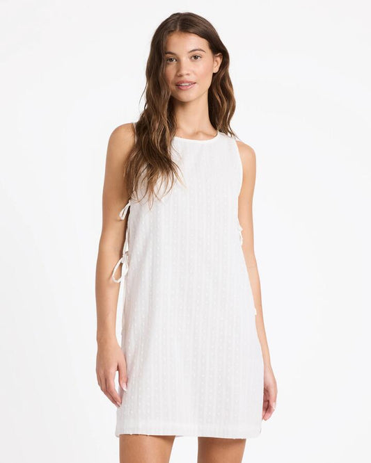 Image of Dresses. Productname: roxy - Womens Malia Mini Dress - Bone - in Bone colour by brand - roxy
