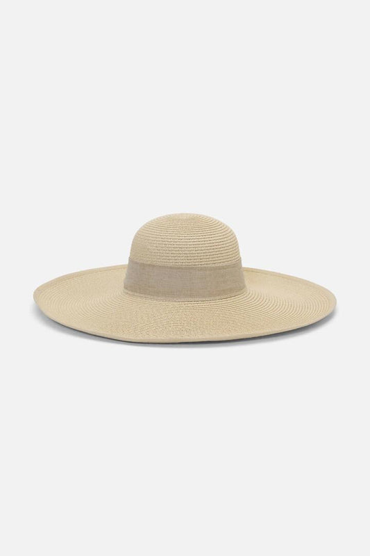 Image of Hats. Productname: Large Brim Sun Hat in Natural colour by brand - Princess Highway