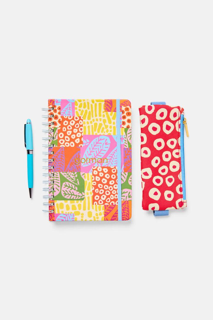 Image of Others. Productname: Lola's Patchwork Book Pen Case in Print colour by brand - Gorman