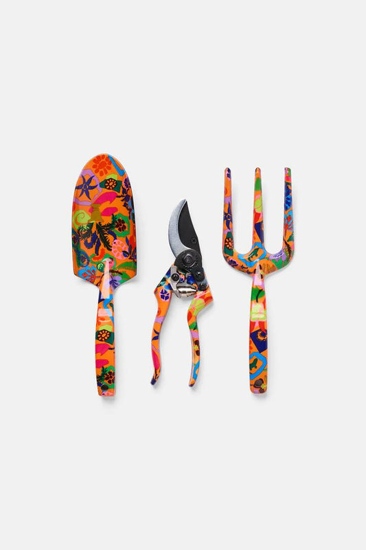 Image of Others. Productname: Garden Fiesta Tool Set in Print colour by brand - Gorman