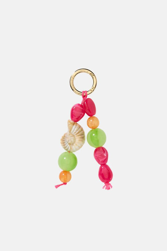 Image of Charms. Product name - Shelly Bag Charm in Multi colour by brand - Gorman