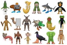 Image of Toys. Product name - Brain Rot Keychain Blind Bag in colour by brand - Toymate