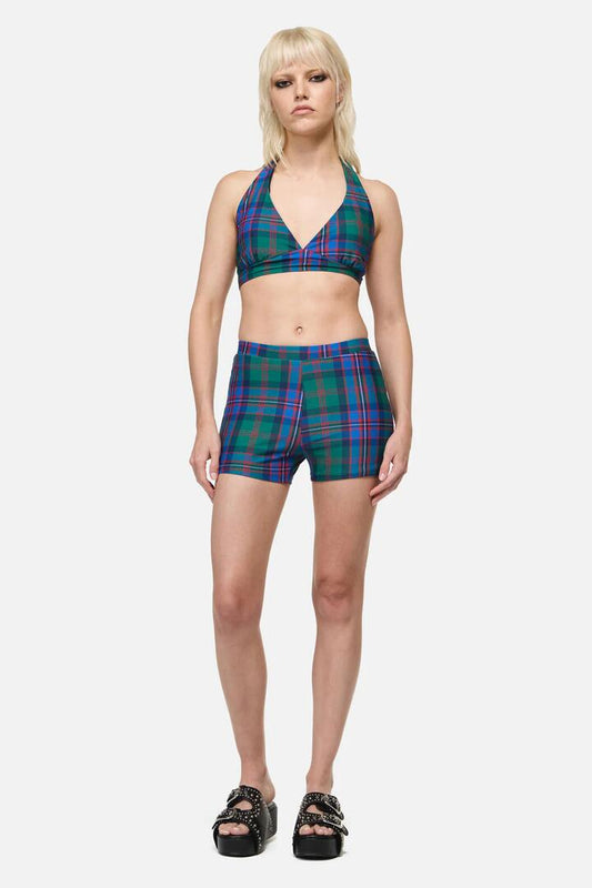 Image of Swimwear. Productname: Diablo Tartan Bikini Bottom in Multi colour by brand - Dangerfield