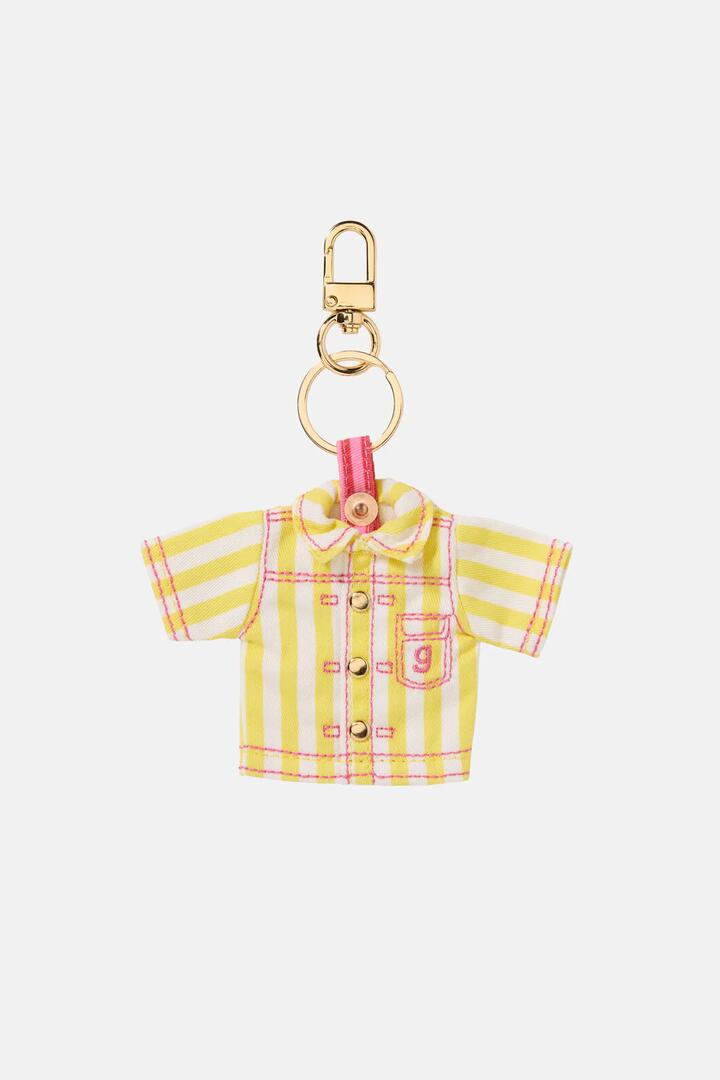 Image of a model wearing Tops. Productname: Amara Shirt Keyring in Print colour by brand - Gorman