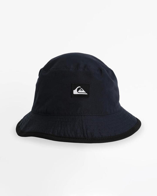 Image of Hats. Product name - Quiksilver Boys 8-16 Flipped Out Bucket Hat Dark Navy Next Gen in Dark Navy Next Gen colour by brand - Quiksilver
