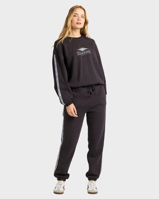 Image of Accessories. Productname: billabong - Womens Swipe Right Sweatpants - Off Black - in Off Black colour by brand - billabong