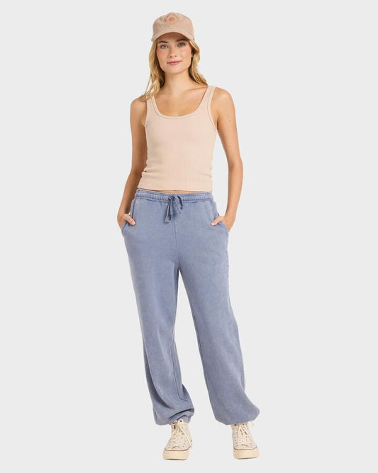Image of Accessories. Productname: billabong - Womens Saltwashed Sweatpants - Stone Blue - in Stone Blue colour by brand - billabong