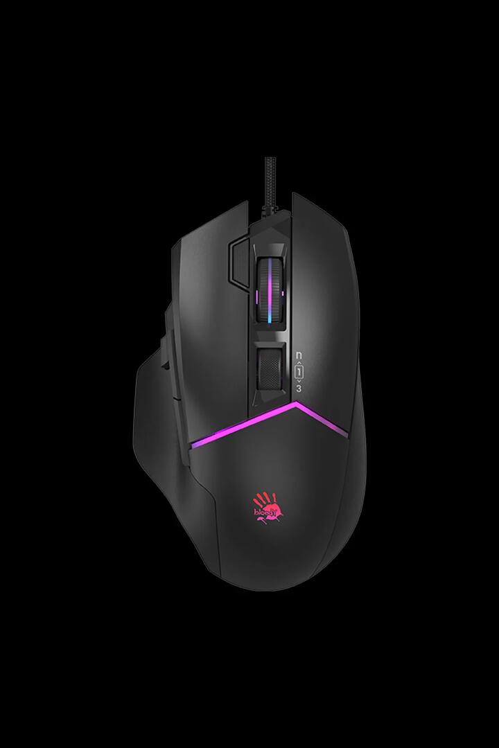 Image of Electronics Accessories. Productname: Bloody W95 Ultra Ex-Fire Black Full in Black colour by brand - BLOODY