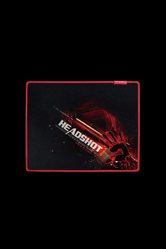 Image of Mice & Trackballs. Product name - Bloody B-070 Black Large Smooth Surface Stitched Edge Gaming Mouse Pad in Black colour by brand - BLOODY