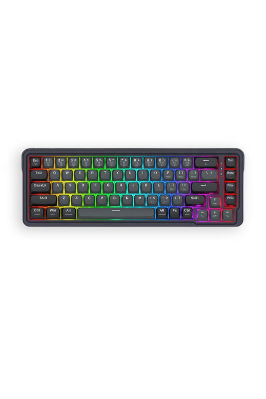 Image of Electronics Accessories. Productname: Redragon K709GB RGB M 68% UltraMag Rapid Trigger Magnetic Mechanical Keyboard in Black colour by brand - REDRAGON