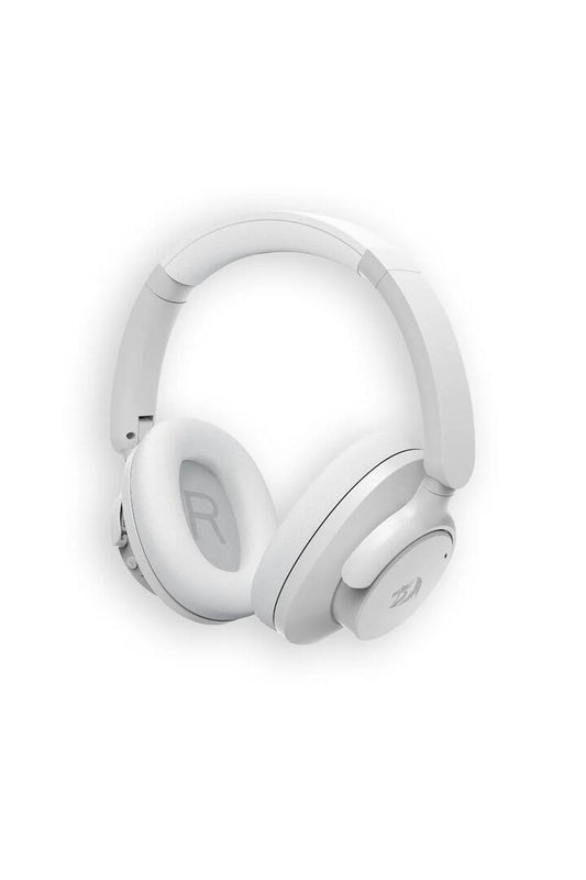 Image of Headsets. Product name - Redragon H610G VibeCore 600X White Grey ANC Wireless Headphone in White colour by brand - REDRAGON