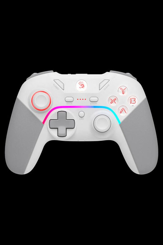 Image of Electronics Accessories. Productname: Bloody GPW70 Sports White Dual Mode Hall Trigger Wireless Gamepad in Sports White colour by brand - BLOODY