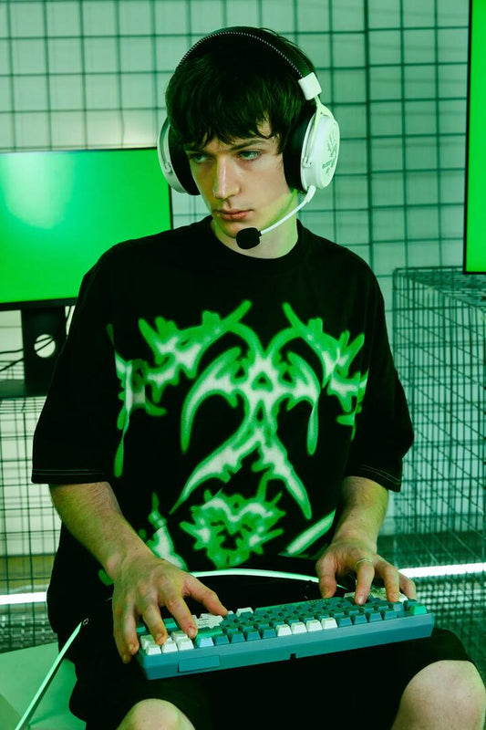 Image of Others. Productname: Bloody MR590 Sports White Multi Mode Wireless ENC Gaming Headset in Sports White colour by brand - BLOODY