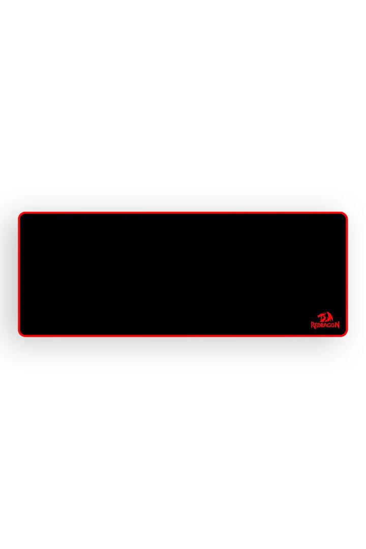 Image of Mice & Trackballs. Product name - Redragon P003 Black Extended Smooth Glide Gaming Mouse Pad in Black colour by brand - REDRAGON