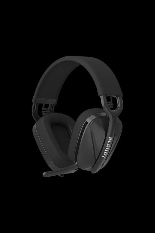 Image of Others. Productname: Bloody GR280 Sports Black All-in-One Wireless & Wired Gaming Headset in Sports Black colour by brand - BLOODY