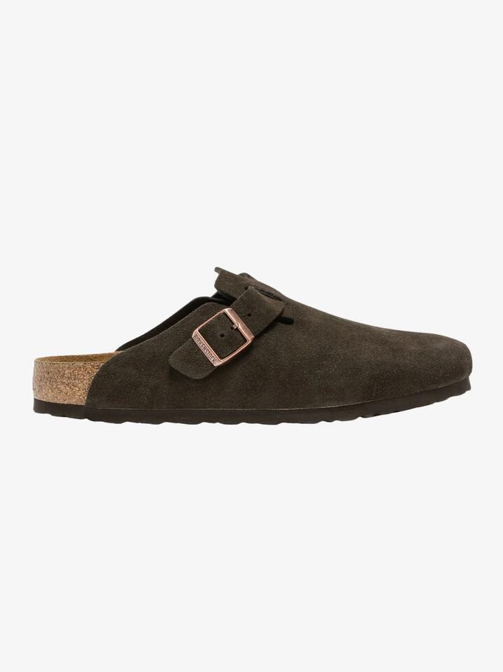 Image of Sandals. Productname: Birkenstock Unisex Boston Sandal in Brown colour by brand - Birkenstock