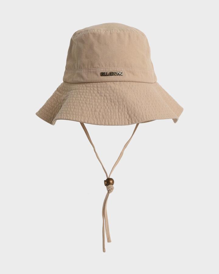 Image of Hats. Productname: Billabong Womens Sands Bucket Hat Oatmeal - in Oatmeal colour by brand - Billabong