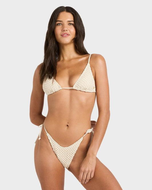 Image of Swimwear. Productname: billabong - Womens Twisted Tides Triangle Bikini Top - White Cap - in White Cap colour by brand - billabong