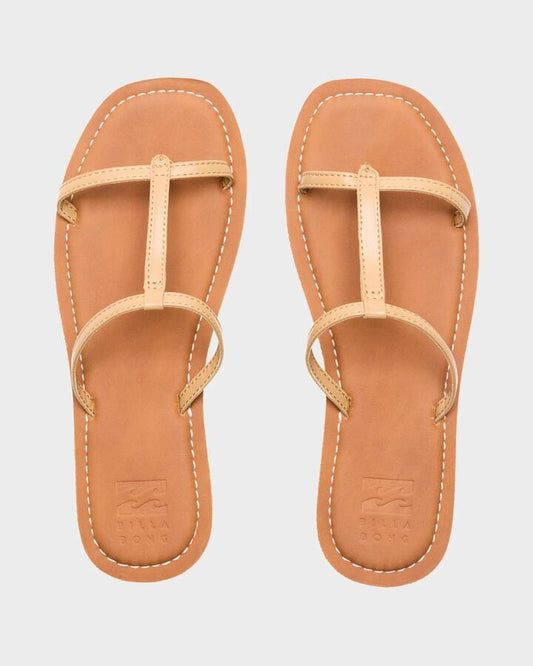 Image of Sandals. Productname: billabong - Womens Isabella Strappy Sandals - Tan/Tan - in Tan/Tan colour by brand - billabong