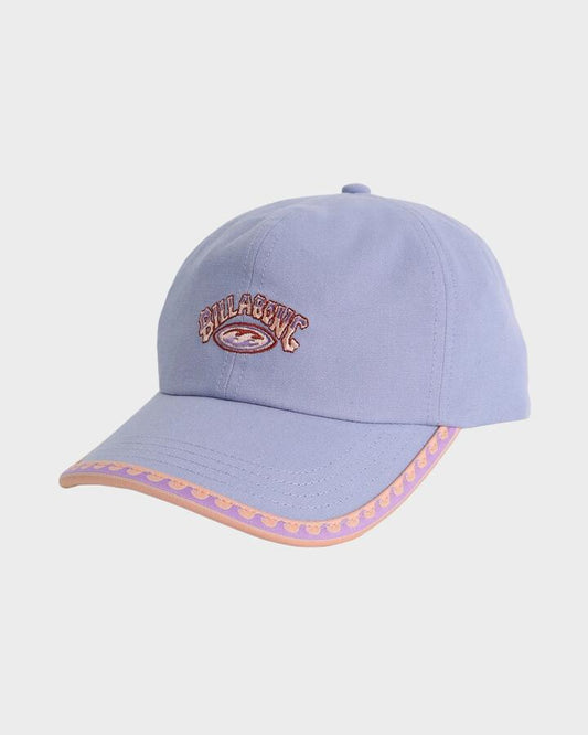 Image of Hats. Productname: billabong Girls 8-16 Old Dayz Strapback Cap Twilight Blue - in Twilight Blue colour by brand - Billabong