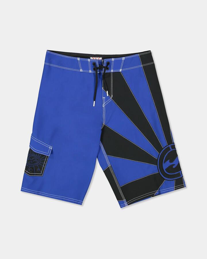 Image of Swimwear. Product name - Billabong Boys 8-16 Ai Rising Performance Boardshorts Royal in Royal colour by brand - Billabong