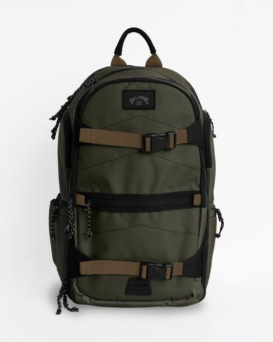 Image of Bags. Product name - Billabong Mens Combat Og Backpack Green in Green colour by brand - Billabong