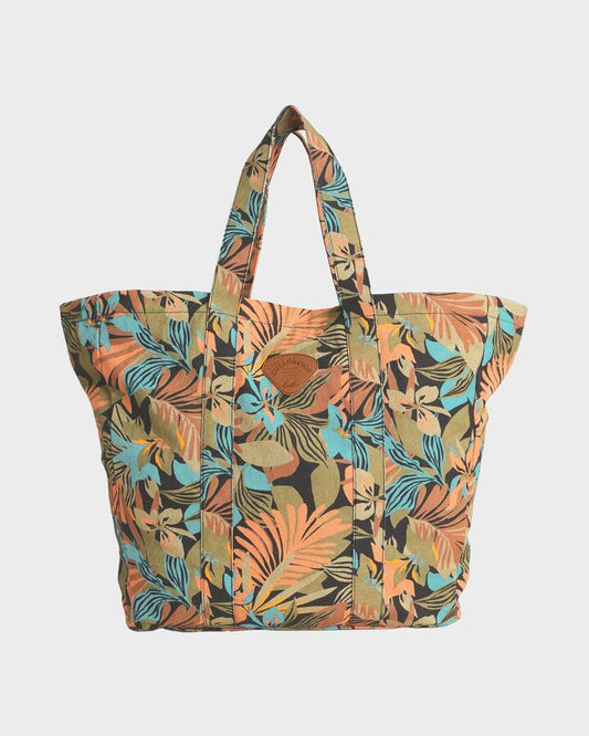 Image of Bags. Productname: billabong - Womens Poppins Playa Tote Bag - Black Multi - in Black Multi colour by brand - billabong
