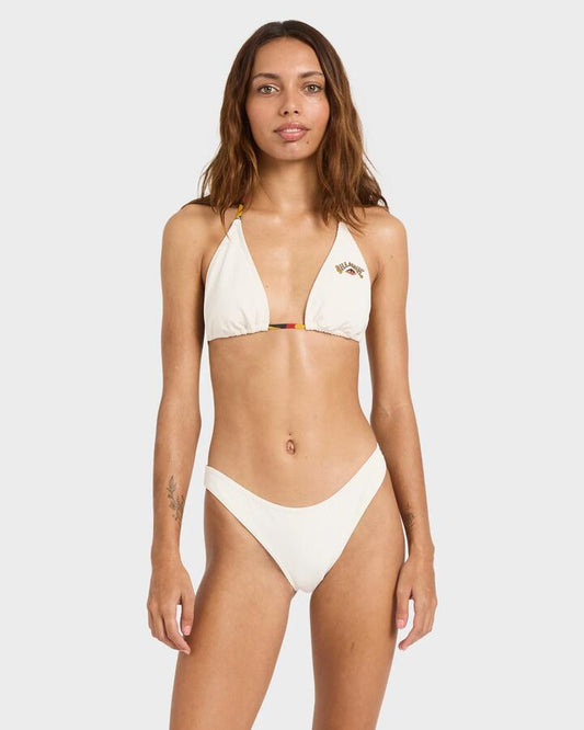 Image of Swimwear. Productname: billabong - Womens Otis Arch Remi Triangle Bikini Top - Salt Crystal - in Salt Crystal colour by brand - billabong