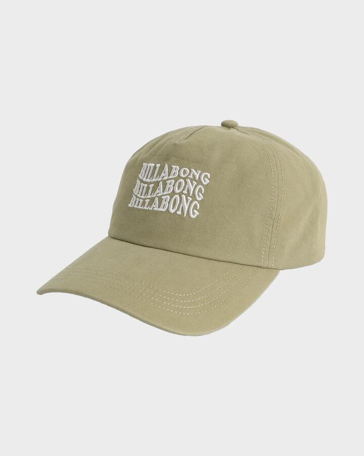 Image of Hats. Productname: billabong - Womens Surf High Sun Faded Cap - Cactus - in Cactus colour by brand - billabong