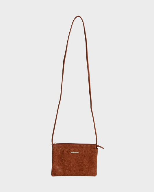 Image of Bags. Productname: billabong Womens Take It Back Sling Bag Tan - in Tan colour by brand - Billabong