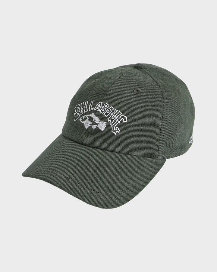 Image of Hats. Productname: billabong Womens Otis Estuary Dad Cap Pine - in Pine colour by brand - Billabong