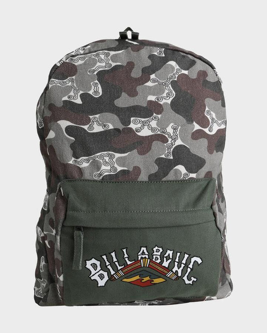 Image of Bags. Productname: billabong Schools Out Backpack Camo - in Camo colour by brand - Billabong