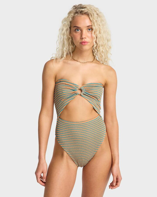 Image of Swimwear. Productname: billabong Womens Summer Hi Yd One Piece Swimsuit Bay Blue - in Bay Blue colour by brand - Billabong