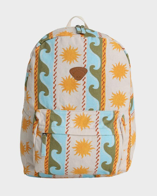 Image of Bags. Product name - Billabong Schools Out Backpack Salt Crystal in Salt Crystal colour by brand - Billabong