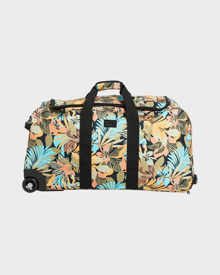 Image of Accessories. Productname: billabong Womens Check In Checked Luggage Black Sands 3 - in Black Sands 3 colour by brand - Billabong