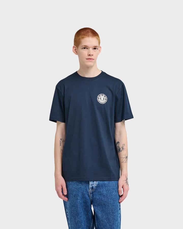 Image of T-Shirts. Product name - Element Mens Seal T-Shirt Eclipse Navy in Eclipse Navy colour by brand - Element
