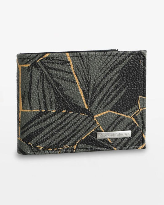 Image of Wallets & Money Clips. Productname: quiksilver Freshness Tri-Fold Wallet Dark Khaki - in Dark Khaki colour by brand - Quiksilver