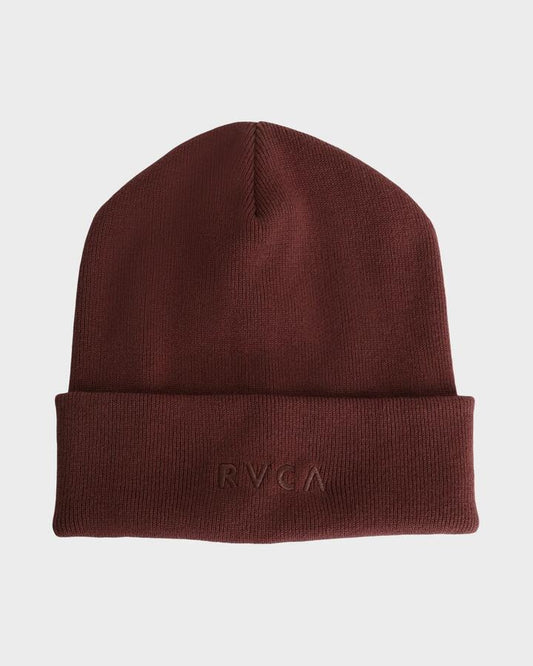 Image of Hats. Productname: rvca Womens Forever Beanie Terra Brown - in Terra Brown colour by brand - Rvca