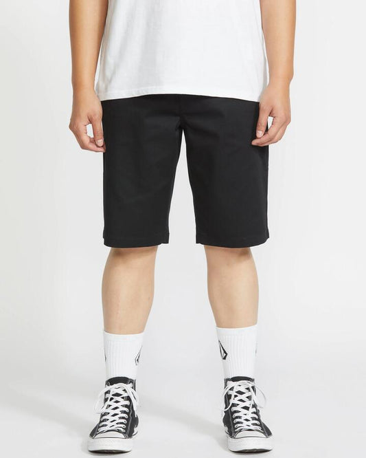 Image of Accessories. Productname: volcom Mens Frickin Modern Stretch Chinos Black - in Black colour by brand - Volcom